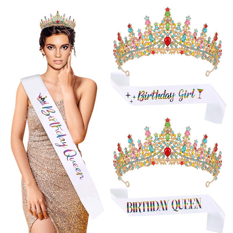 Exquisite Double Layer Rhinestone Star Bridal Headpiece & Party Hairband