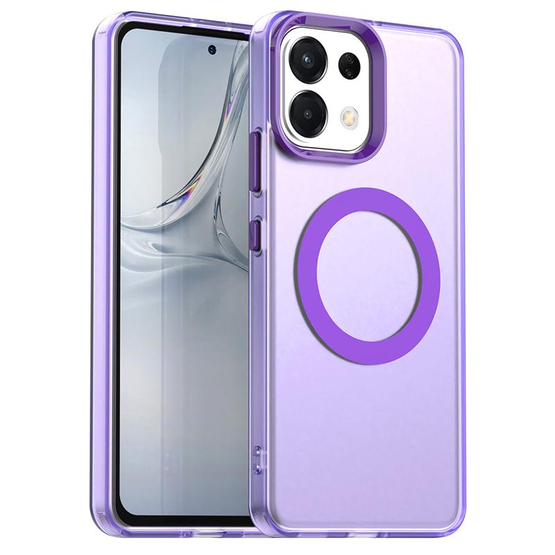 Transparent Phone Case For Oppo K13x Case Oppo K13x Magnetic Adsorption Wireless Charge Back Cover For Oppo K13x Case 6.67 Inch
