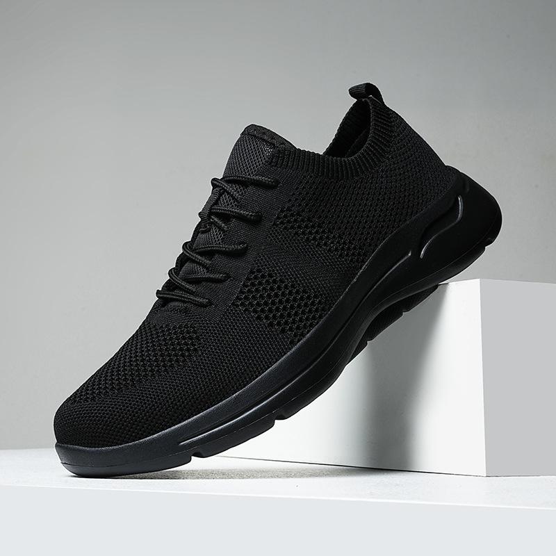Fashion Lace-Up Men Shoes Mesh Casual Shoes Men Sneakers Lightweight Vulcanize Shoes Walking Sneakers Zapatillas