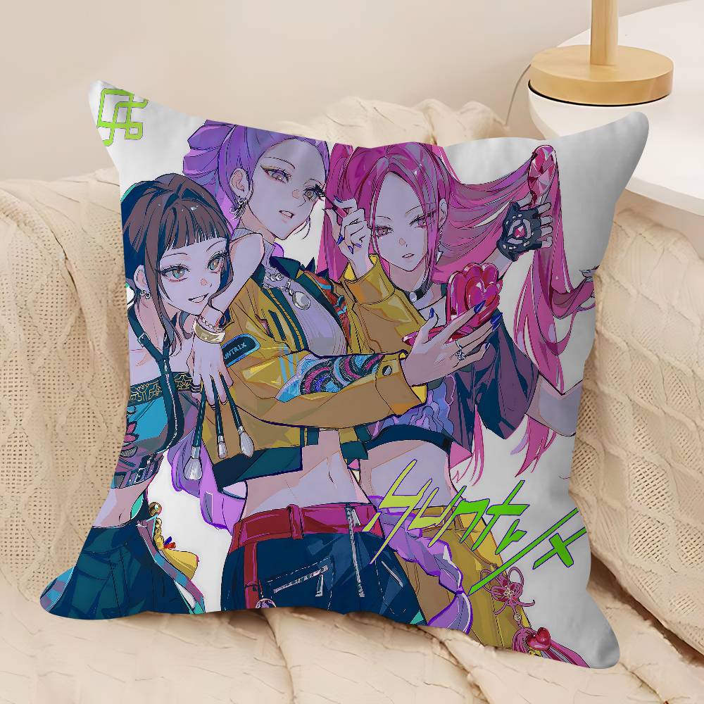 KPop Demon Hunters Personalized Pillow Dust Cover Bedroom Kids Party Decoration Pillowcase Birthday Children Gift