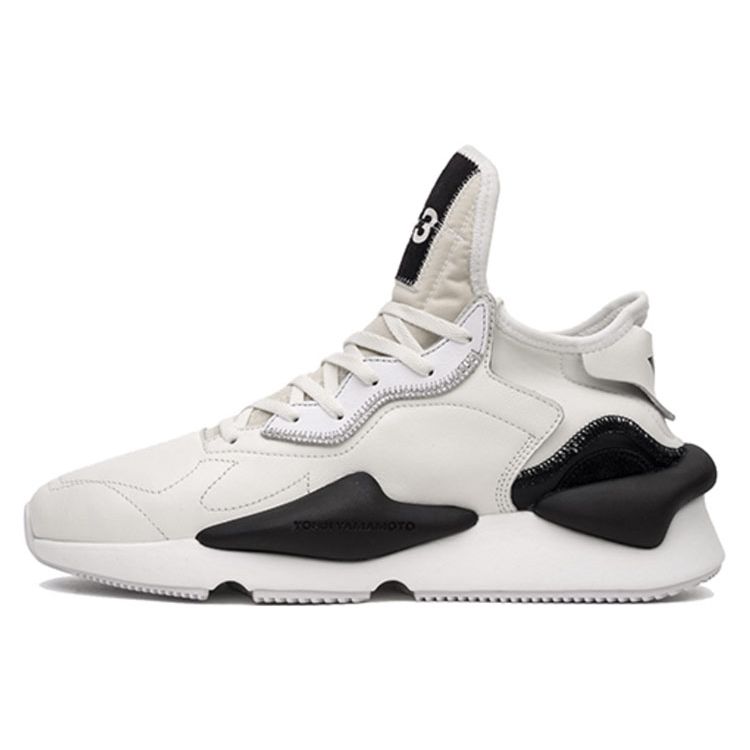

Бело-черные кроссовки унисекс adidas Y-3 Kaiwa BC0907