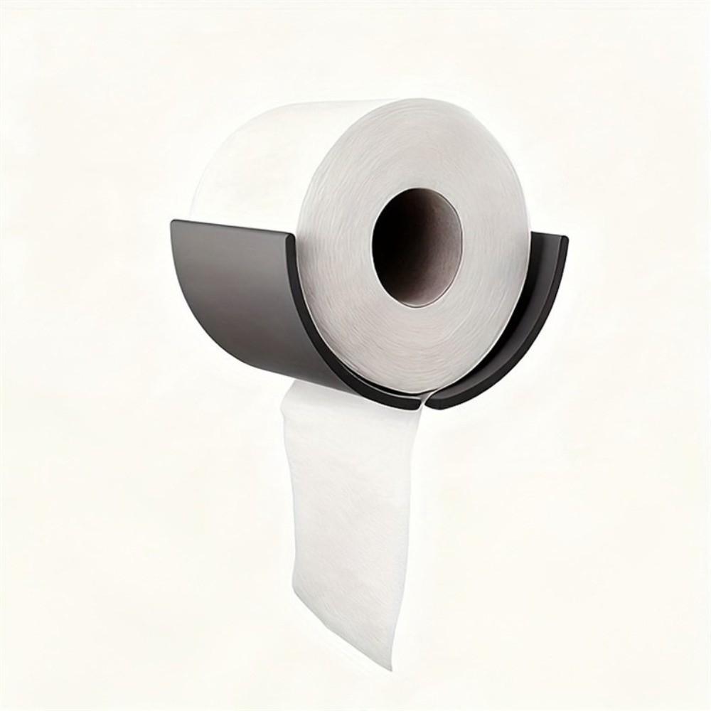Plastic Wall-Mounted Paper Towel Box Space-Saving Paper Storage Rack Roll Paper Holder  Hotels