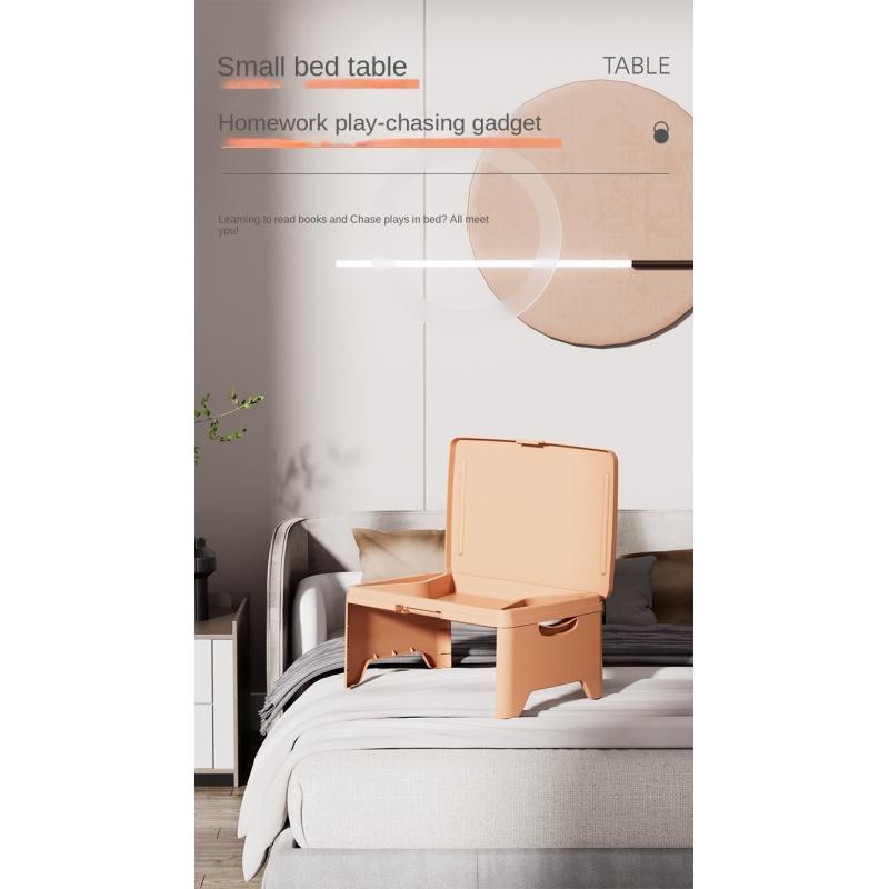 1ks skládací psací stůl, stolek na notebook, snídaňový stolek, noční stolek, podnos, skládací stůl na studentskou kolej