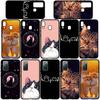 For Samsung Galaxy S25 S24 S23 S22 Ultra FE Plus A17 A37 A57 A56 A55 A06 A16 A15 A36 A26 A35 A05 A25 A54 A34 Phone Case Comics Cat Meow Lovely Cover