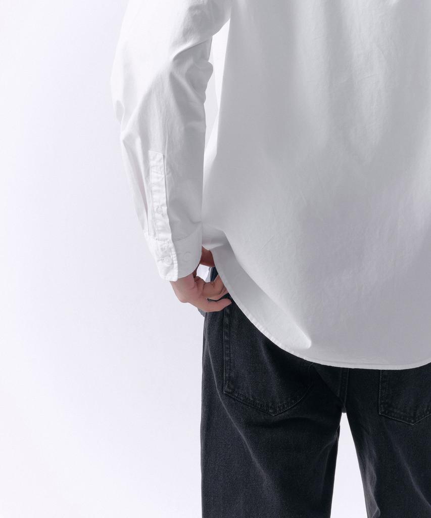 MUSINSA STANDARD Basic Washed Poplin Shirt [White]