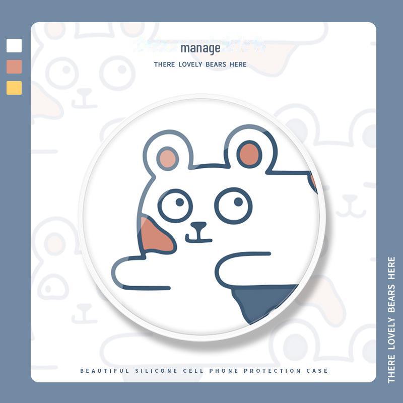 

Универсальный телескопический кронштейн для подушки безопасности для мобильных телефонов Apple - модный мультяшный дизайн