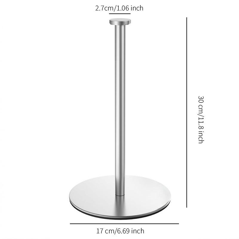 Stainless Steel Floor-Standing Vertical Paper Towel Holder
