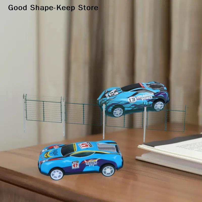 HO Scale Protective Fence With Columns Model For DIY Building Fence Wall Sand Table Railway Train Scene Diorama Kit