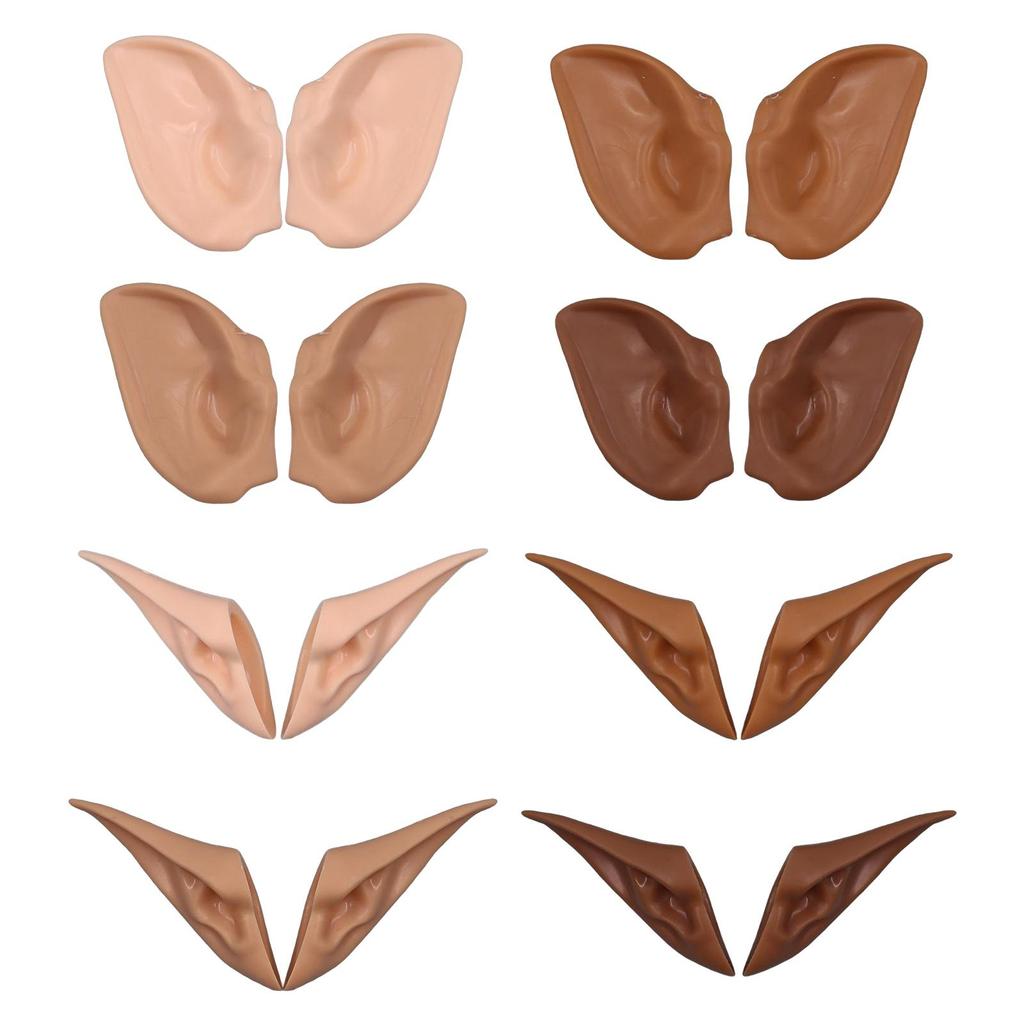 2x Doll Ears Reusable Fake Ears Toy Ears for Rbl Neo Blythe