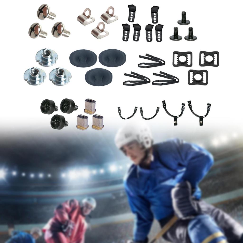 Hockey Helmet Repair Kit Hardware, Compact,Accessories Maintenance Replacement
