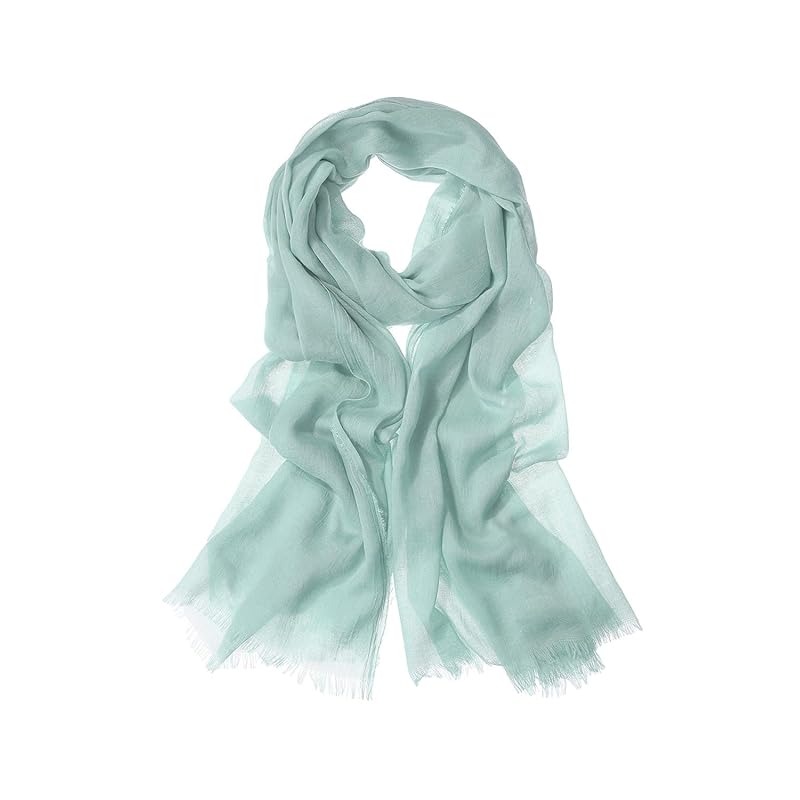 

stall summer ladies uv cut scarf Large format for summer (ice green)