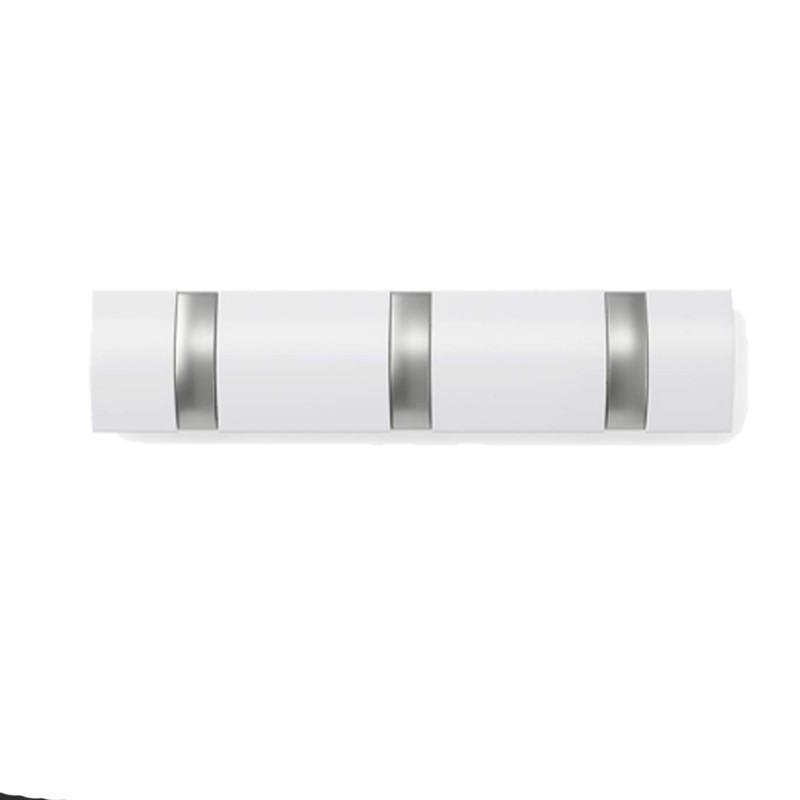 Mounted Hook Wall Floating Coat Rack Space Saving High Load Bearing Solid Color