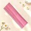 Double Row Sports Headband Wide Metal Stud Hair Wrap Trendy Elastic Hairband  Running