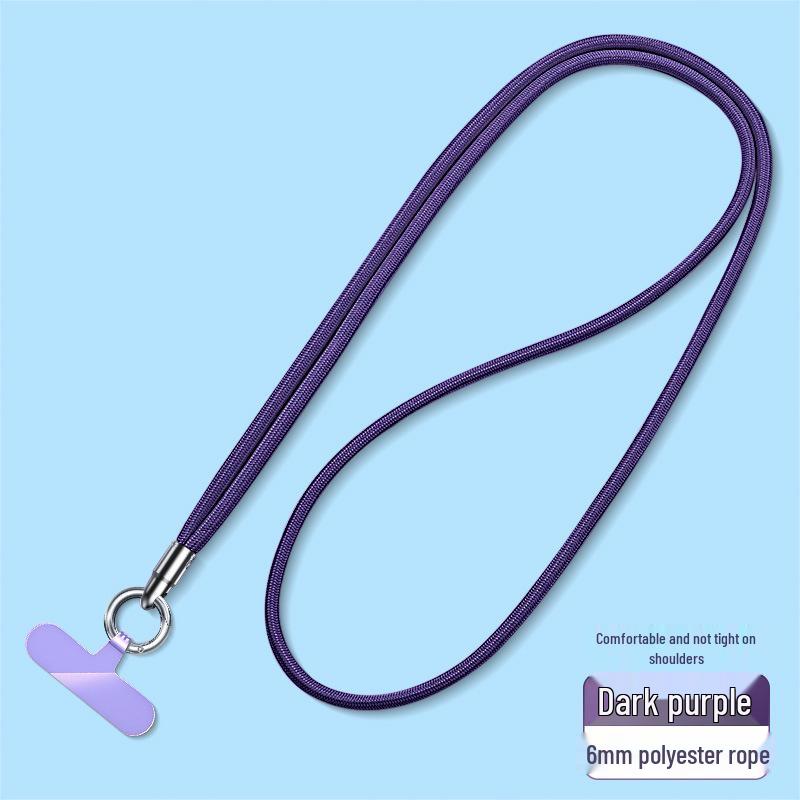 Šňůrka na mobilní telefon na zápěstí a přes tělo s kroužkem na prst, popruh proti ztrátě a těsnění proti pádu