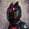 AIS Motorcycle Helmet Cool Modular Moto Helmet With Inner Sun Visor Safety Double Lens Racing Full Face the Helmet Moto Helmet