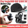 Hat Clip 360 Degree Fixed Mount Clamp Camera Cap Holder Quick Release Sport Hat Clip for Insta360 GO 3/GO 3S Camera Accessories