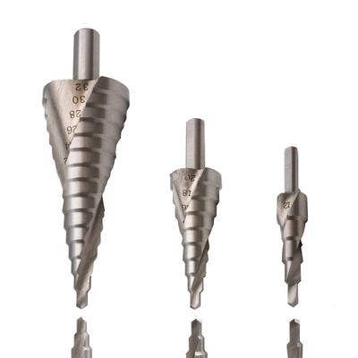Step Drill Bits 4-32mm 4241 High Speed Steel Cutting