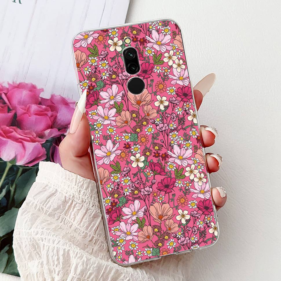 For Xiaomi Redmi 8 Case Lovely Funny Cartoon Cover Soft Silicone Case For Xiaomi Redmi 8 8A Redmi8 Redmi8A Fundas Bumper