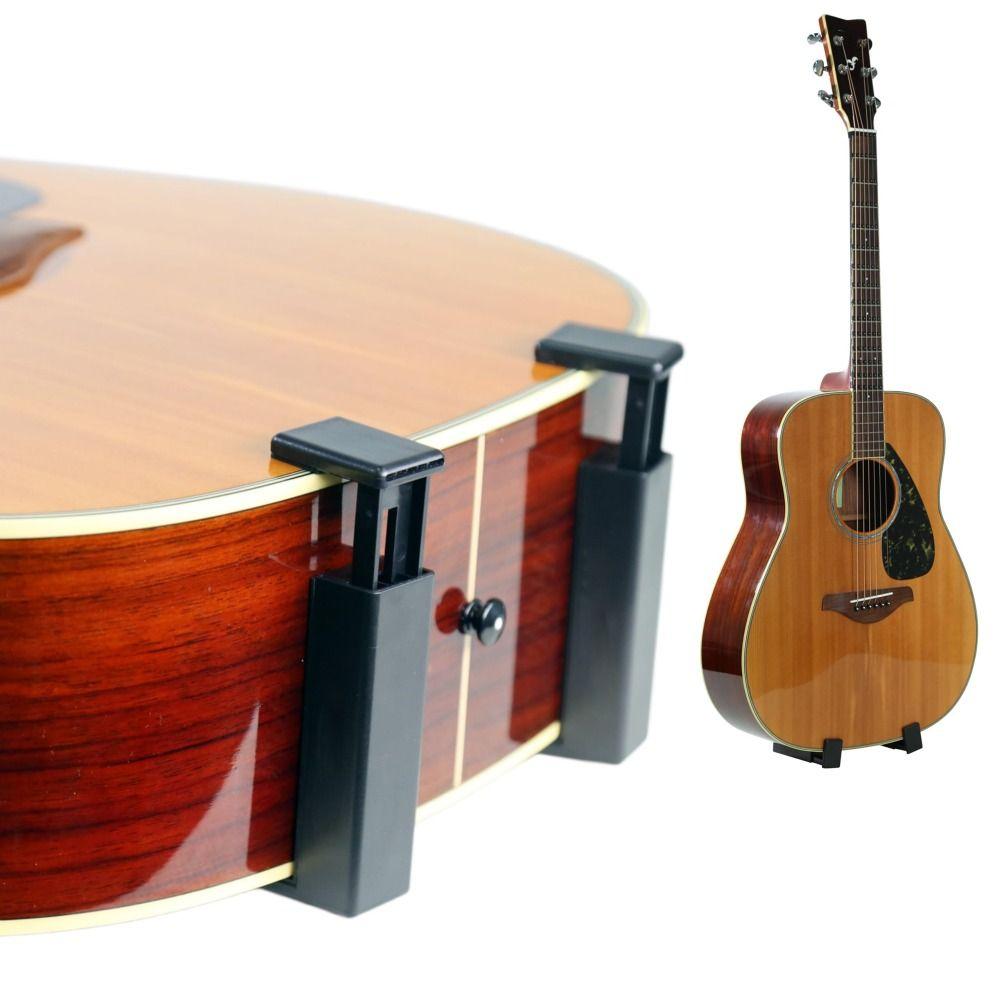 Ultra-Small Guitar Steady Stand Adjustable Guitar Stand Clip-On Mini Guitar Holder Travel