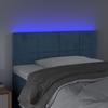 VidaXL LED Headboard Bedroom Furniture Single Bed Accessory Headboard Bed Frame Interior Dark Blue 3121652