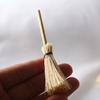 2Pcs Dollhouse Broom Fine Workmanship Handmade Portable Miniature Mini Craft Broom Dollhouse Accessories