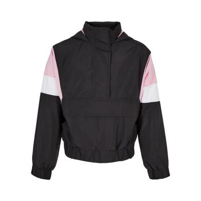 Urban Classics Girls 3 Tone Pull Over Jacket