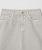 Jeonggamseutyudio Pigment Dyed Denim Skirt_3 Color