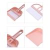 Plastic Mini Desktop Sweep Cleaning Brush Small Broom Dustpan Set Desktop Cleaning Set Nordic Pink