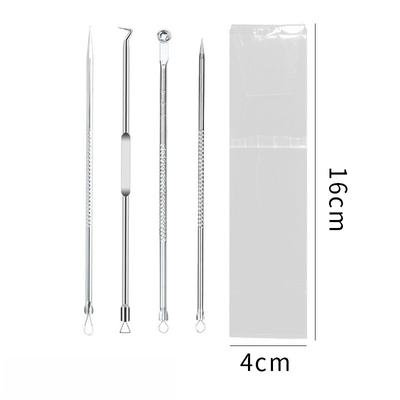 4-piece Acne Needle Pack, Blackhead Removal, Acne Removal, Acne Needle, Beauty Tool, Closed-mouth Acne Needle