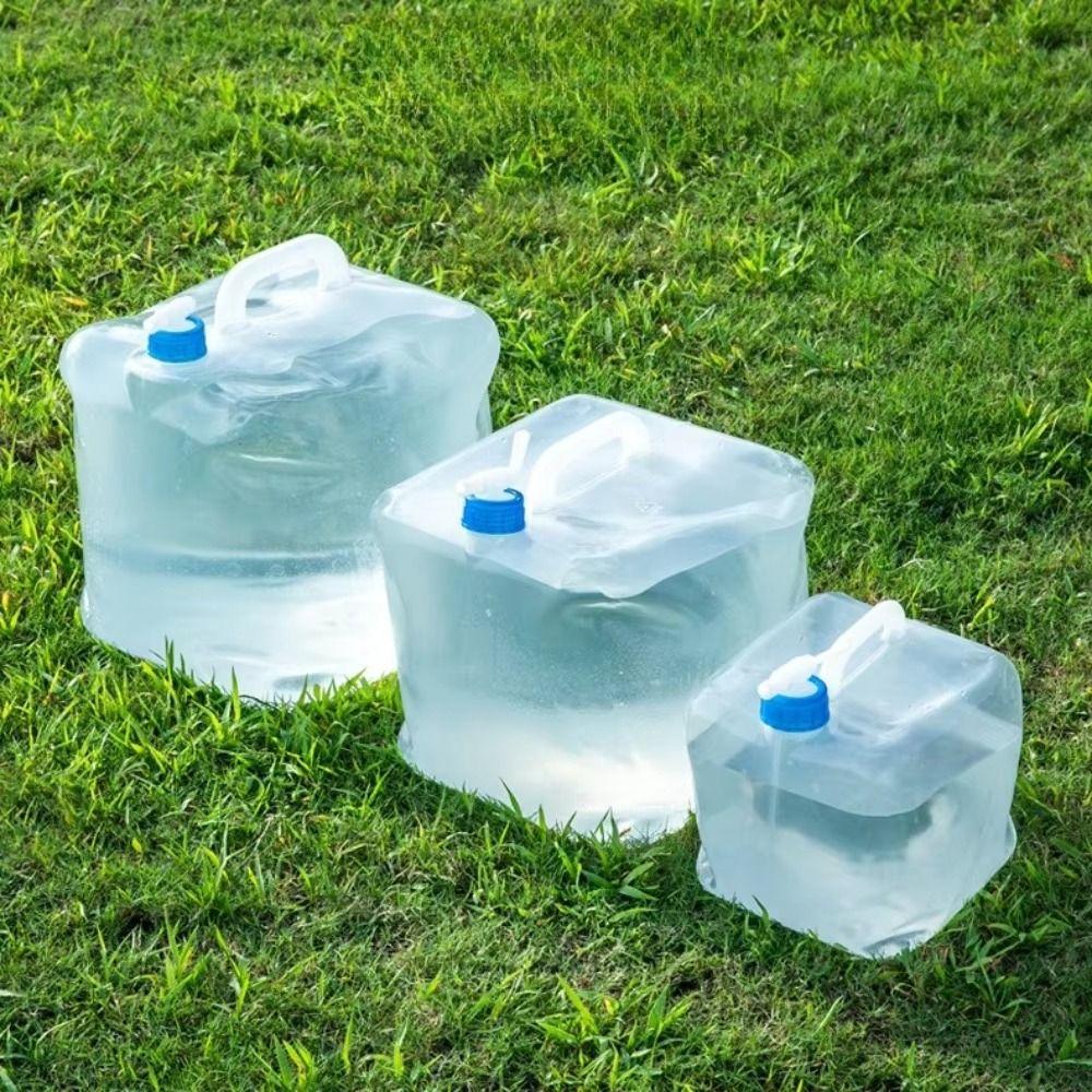 Auslaufsack faltbar Große Kapazität Faltbarer Wasserbehälter Outdoor Wasserbehälter Camping