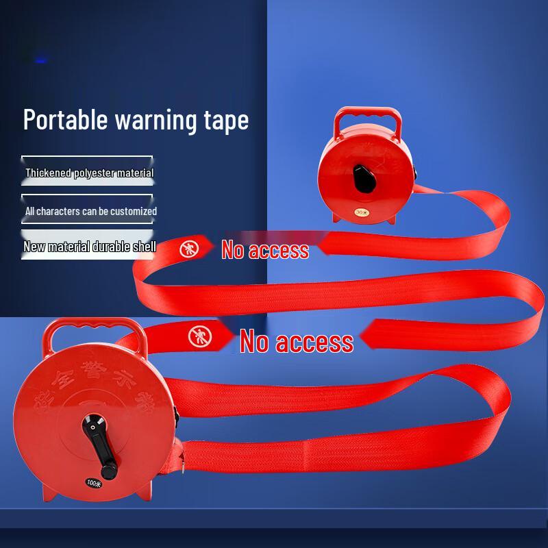 Canvas Safety Barrier Tape