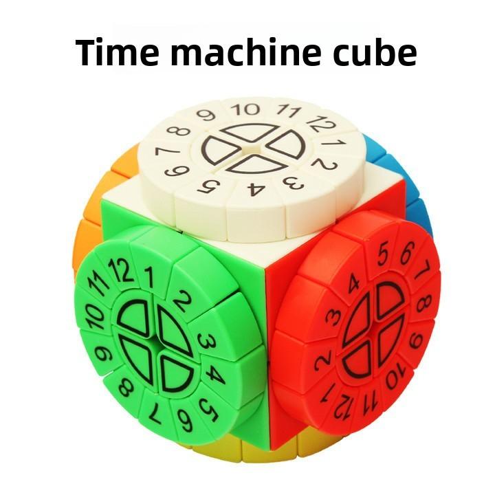Tijdmachine Puzzelkubus Met Abs Materiaal Voor Hersenkrakers En Cadeaugebruik