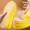 Winter Warm Insoles, Super Soft Insoles, Sports Fleece Thickened Height-increasing Insoles, Plush Insoles