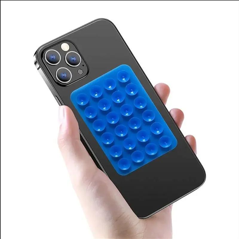 Double Sided Silicone Suction Cup Phone Case Detachable Stand For Hands-Free Wall Stand For Selfies And Videos