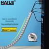 HAILE 3m Spiral Wrap Cable Sleeve, 28mm Diameter Organizer