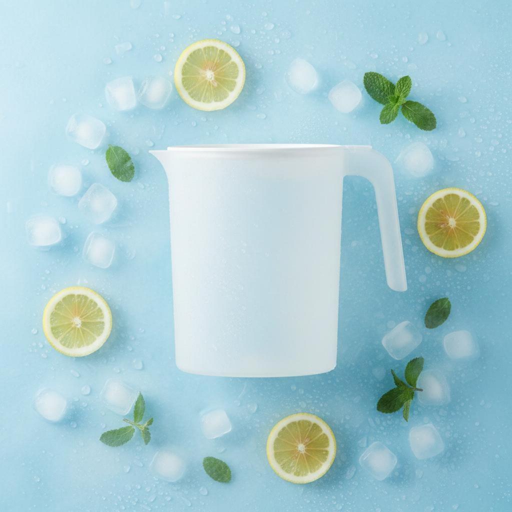 Plastic Water Pitcher Safe Plastic-Safe Large Capacity Beverage Jug Beverage Jug Easy To Clean Iced Tea Pitcher Wide Mouth