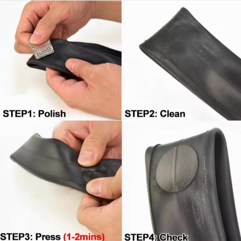 Łatka do naprawy opon rowerowych Klej bez kleju Szybka naprawa Łatka ochronna do opon do roweru szosowego i górskiego Podkładki do naprawy opon wewnętrznych