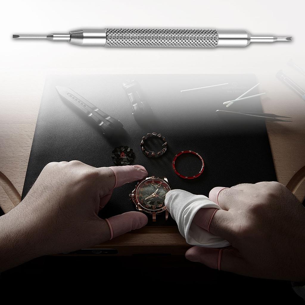 Professional Double Purpose Horology Screwdriver Compact Design Suitable For Watch Straps Removal & Component Adjustment