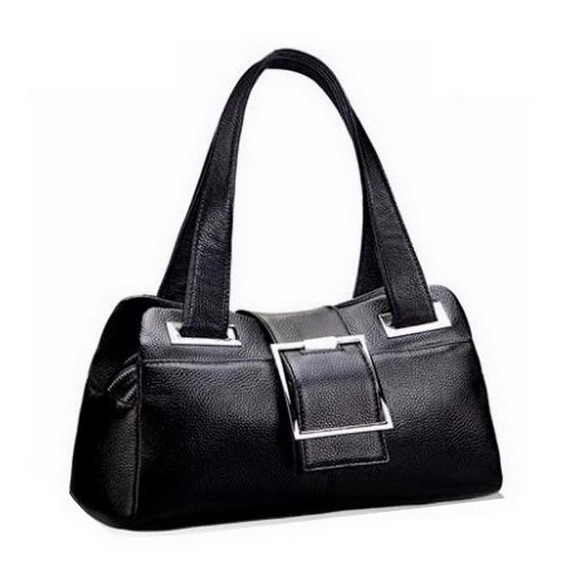 

Женские сумки из натуральной кожи, модная женская сумка через плечо Boston, большая вместимость, женская элегантная сумка