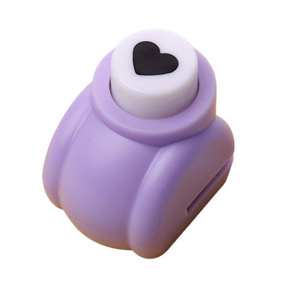 Embossing Punching Device Hole Punch Mini Paper Card Shaper Cutter For Children DIY Scrapbooks Craft Calico Hole Puncher 1/6PCS