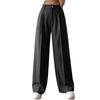 High Waist Wide Leg Dress Pants for Women Business Casual Trousers with Button Closure and Belt Loops Suitable for Office and Daily Wear