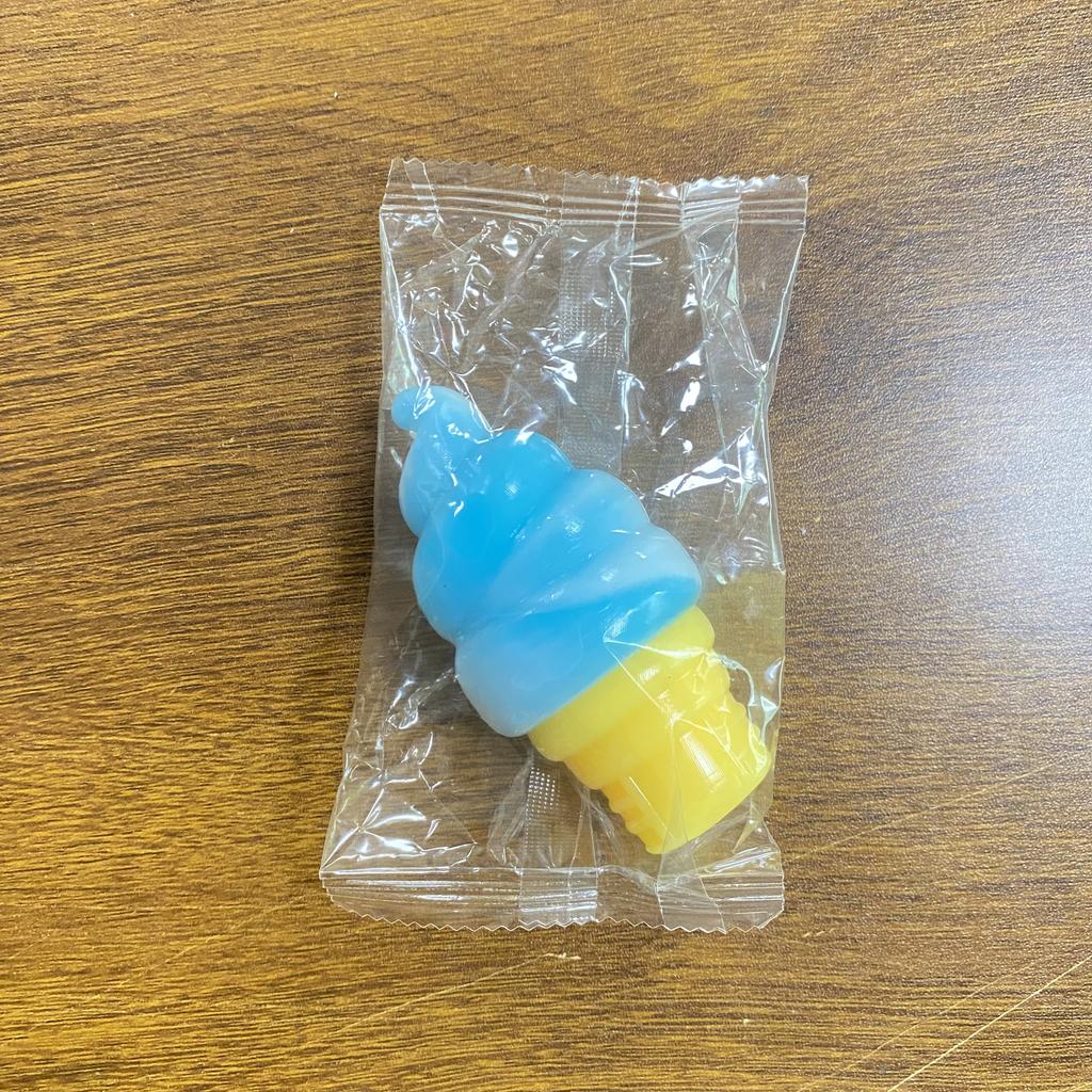 Decompresión de plastilina con forma de helado, cono de helado sorpresa, para aliviar el estrés, regalos de fiesta, adornos