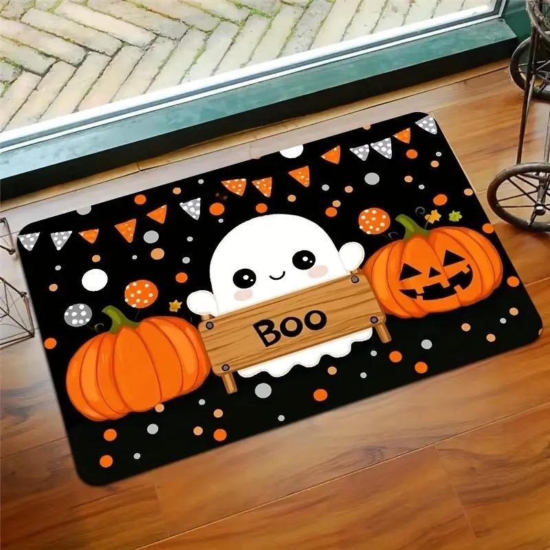 Halloween Doormat Welcome Mat Door Mat Entrance Kitchen Mats for Floor Carpet for Bathroom Floor Mat Home Decoration