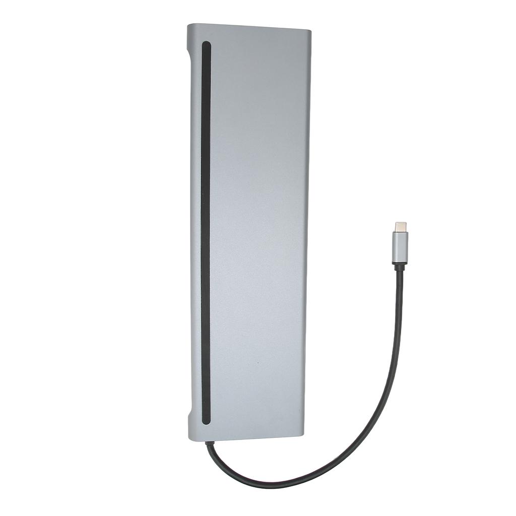 USB C Hub 12 in 1 Full Featured Laptop Docking Station USB C to Ethernet Multiport Hub