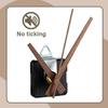 Silent DIY Cross-Border Long Shaft Clock Movement with Walnut Wood Hands - 4 Styles Available