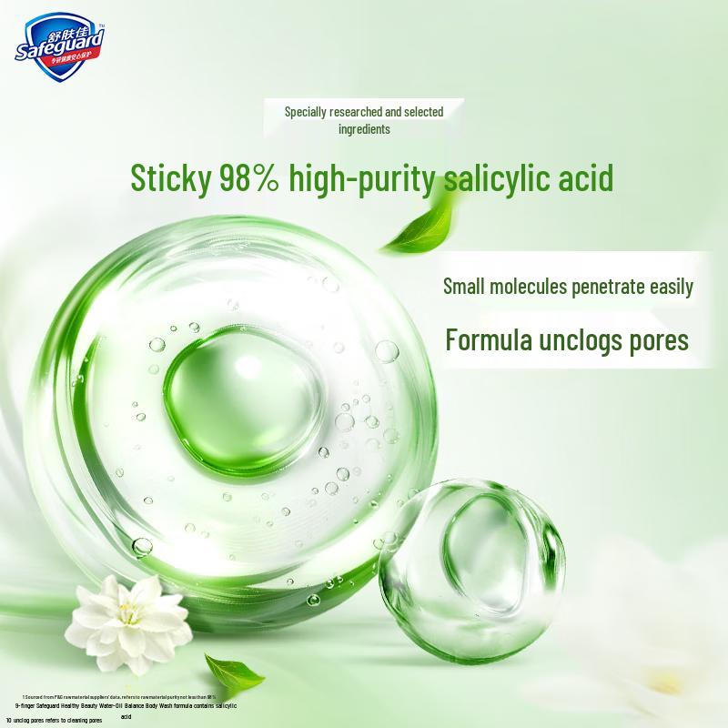 Safeguard Healthy Care Water-Oil Balance Shower Gel