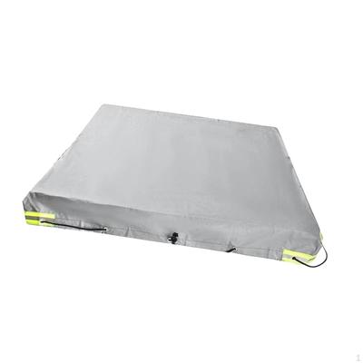 Trailer Cover Protection Dustproof Stylish Outdoor Utility Wear Resistant Fits Most Trailers Tear