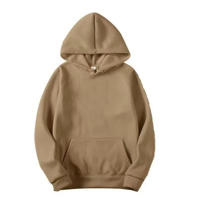 220g European Size Unisex Autumn/Winter Loose Fit Hooded Sweatshirt