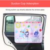 Cute Cartoon Animal Pattern Universal Car Side Window Sunshade Curtain Summer Adjustable Auto Windows Sun Visor Blinds Covers