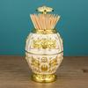 European Toothpick Holder Creative Toothpick Box Luxury Vintage Home Decor Cute Toothpick Jar